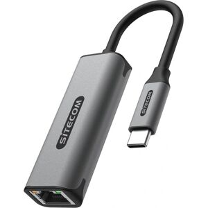 Sitecom - AD-1006 - Gris - 2.5 Gbps - Adaptateur USB-C vers Ethernet Sitecom - AD-1006 - Gris - 2.5 Gbps - Adaptateur USB-C vers Ethernet