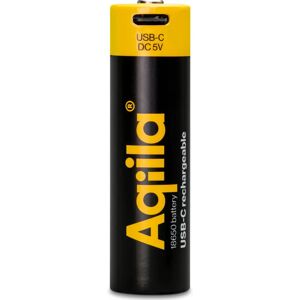 Aqiila 18650 Lithium-Ion Battery - Rechargeable - 2000mAh Aqiila 18650 Lithium-Ion Battery - Rechargeable - 2000mAh