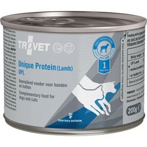 Nourriture humide hypoallergénique TROVET Agneau - 200g - Publicité Nourriture humide hypoallergénique TROVET Agneau - 200g - Publicité