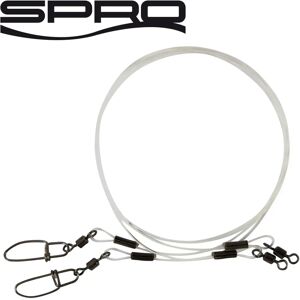 Ligne SPRO Leader 40 Cm Argent - Ligne de leader de pêche - Publicité Ligne SPRO Leader 40 Cm Argent - Ligne de leader de pêche - Publicité