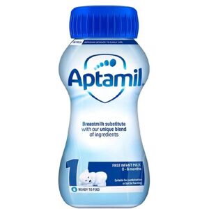 Aptamil First Milk 1 Ready to Feed - From Birth - Baby Milk Formula Aptamil First Milk 1 Ready to Feed - From Birth - Baby Milk Formula