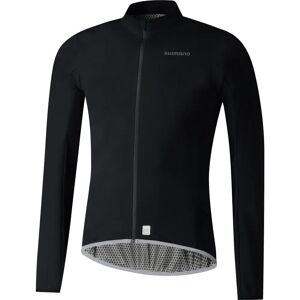 Shimano Windflex Jakke Sort - Let vind- og vandtæt cykeljakke Shimano Windflex Jakke Sort - Let vind- og vandtæt cykeljakke