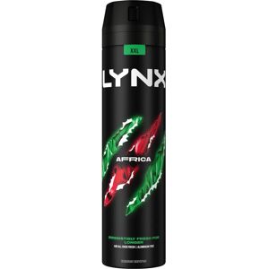 Lynx XXL Africa 48-Hour Body Spray Deodorant - 6x250ml Lynx XXL Africa 48-Hour Body Spray Deodorant - 6x250ml