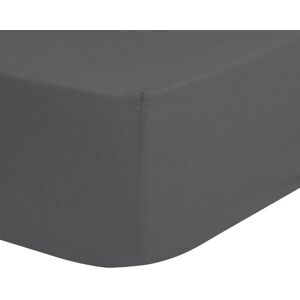 HIP Baumwoll-Satin Spannbettlaken - Grau - Bettlaken HIP Baumwoll-Satin Spannbettlaken - Grau - Bettlaken