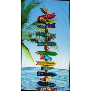 Good Morning Strandtuch Beach Sign Mikrofaser Good Morning Strandtuch Beach Sign Mikrofaser