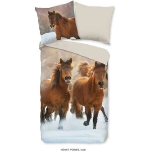 Good morning Ponies Bettwäsche - Wendebettwäsche, Baumwolle, 135x200cm Good morning Ponies Bettwäsche - Wendebettwäsche, Baumwolle, 135x200cm