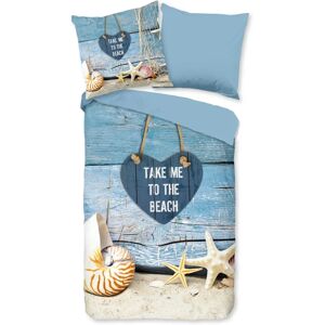 Pure Beach heart Microfibre Beddengoed Set - Soort Beddegoed Pure Beach heart Microfibre Beddengoed Set - Soort Beddegoed