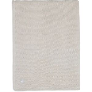 Jollein Babydeken - 75x100 cm, Gebreid/Fleece, Nougat - Babydeken Jollein Babydeken - 75x100 cm, Gebreid/Fleece, Nougat - Babydeken
