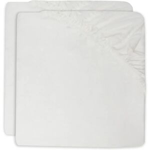 Jollein Draps housses en jersey ivoire - 40/50x80/90cm - Lot de 2 - Publicité Jollein Draps housses en jersey ivoire - 40/50x80/90cm - Lot de 2 - Publicité