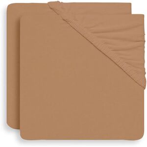 Drap jumeau en jersey Jollein - 60x120cm - Biscuit - Pack de 2 - Publicité Drap jumeau en jersey Jollein - 60x120cm - Biscuit - Pack de 2 - Publicité