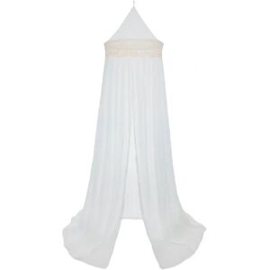 Jollein kość słoniowa boho koronka 245cm - Moskitiera Jollein kość słoniowa boho koronka 245cm - Moskitiera