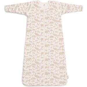 Jollein Baby Slaapzak - Animal Nougat, 70cm, Afneembare Mouwen Jollein Baby Slaapzak - Animal Nougat, 70cm, Afneembare Mouwen