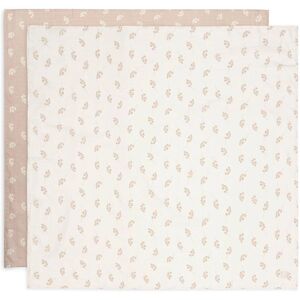 Jollein Wild Rose Manta de algodón para bebé - Pack de 2 Jollein Wild Rose Manta de algodón para bebé - Pack de 2