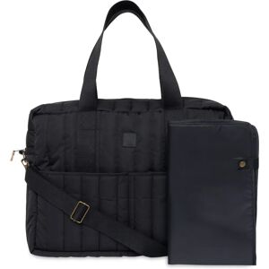 Jollein Black Puffed Moos Diaper Bag - Diaper bag Jollein Black Puffed Moos Diaper Bag - Diaper bag
