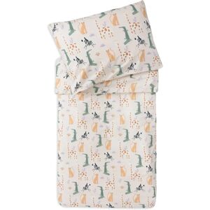 Jollein Jungle Jambo Bedding Set - Cot Bed 100x140cm Jollein Jungle Jambo Bedding Set - Cot Bed 100x140cm