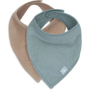 Jollein Bavoirs pour Bébé - Lot de 2, Gaze de Coton Douce, Col Ajustable Jollein Bavoirs pour Bébé - Lot de 2, Gaze de Coton Douce, Col Ajustable