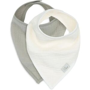 Jollein Bavoirs en Gaze de Coton Olive Green/Oatmeal - Lot de 2 - Publicité Jollein Bavoirs en Gaze de Coton Olive Green/Oatmeal - Lot de 2 - Publicité