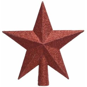 Decoris Étoile de Noël Rouge - Étoile pour sapin - Publicité Decoris Étoile de Noël Rouge - Étoile pour sapin - Publicité