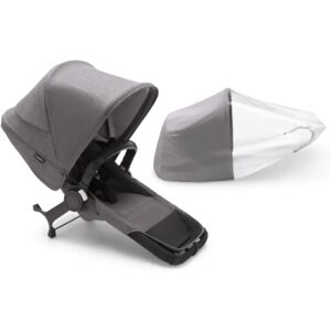 Set de Doble Bugaboo Donkey 5 - Gris Melange Set de Doble Bugaboo Donkey 5 - Gris Melange