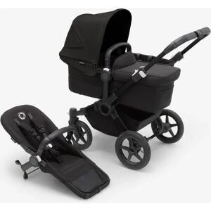 Bugaboo Donkey 5 Twin Travel System Bundle - Black/Midnight Black Bugaboo Donkey 5 Twin Travel System Bundle - Black/Midnight Black