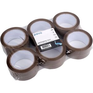 Pavo Model 8000272 - Brown Adhesive Tape 50mm x 66m - Adhesive Tape Pavo Model 8000272 - Brown Adhesive Tape 50mm x 66m - Adhesive Tape