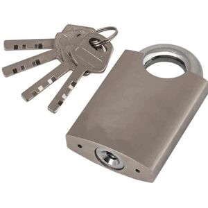 Pavo Hochsicherheits-Vorhängeschloss aus Messing - 50 mm mit 4 Schlüsseln Pavo Hochsicherheits-Vorhängeschloss aus Messing - 50 mm mit 4 Schlüsseln
