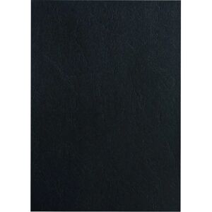 Hojas de Cubierta en Cuero Granulado Negro A4 - Pack de 100 Hojas de Cubierta en Cuero Granulado Negro A4 - Pack de 100