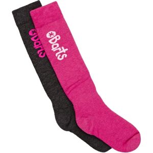 Chaussettes de ski pour enfants Barts Kids Basic 2 Pack - Anthracite / Fuchsia - Chaussettes de ski pour enfants - Publicité Chaussettes de ski pour enfants Barts Kids Basic 2 Pack - Anthracite / Fuchsia - Chaussettes de ski pour enfants - Publicité