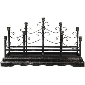 Clayre & Eef - Kandelaar 46 cm - Černá - Železo - Candle holder Clayre & Eef - Kandelaar 46 cm - Černá - Železo - Candle holder