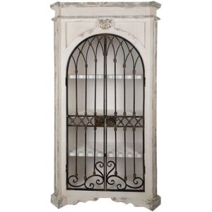 Clayre & Eef - Kast - Beige - 102x42x190 cm - Skladovací skříň Clayre & Eef - Kast - Beige - 102x42x190 cm - Skladovací skříň