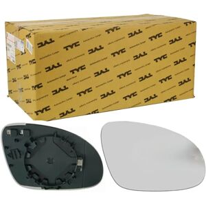 TyC VW/Skoda/Seat Spegelglas - Extern, opvarmet, asfäriskt TyC VW/Skoda/Seat Spegelglas - Extern, opvarmet, asfäriskt