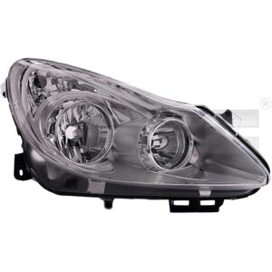 Tyc Linker Koplamp Chroom Opel Corsa D tot 2011 - Koplamp Tyc Linker Koplamp Chroom Opel Corsa D tot 2011 - Koplamp