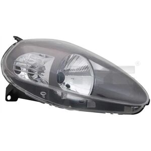 Faro Fiat Grande Punto - H4 Destro - Antracite - 2008 Faro Fiat Grande Punto - H4 Destro - Antracite - 2008
