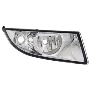 Tyc 19-12719-01-2 Chrom Antibrouillard for Skoda: Fabia 2, Roomster Tyc 19-12719-01-2 Chrom Antibrouillard for Skoda: Fabia 2, Roomster