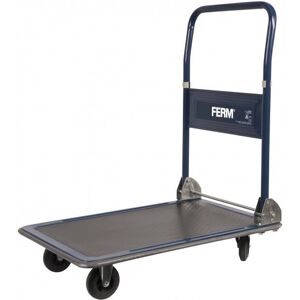 Ferm Hordozható Flatbed Kocsi - Max 150kg - Összecsukható - Gumi Felület Ferm Hordozható Flatbed Kocsi - Max 150kg - Összecsukható - Gumi Felület
