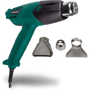 VONROC Verhitte Luchtpistool 2000W - 2 Temperatuurstanden, Accessoires, Opbergtas VONROC Verhitte Luchtpistool 2000W - 2 Temperatuurstanden, Accessoires, Opbergtas