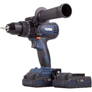 Ferm Trapano a percussione - 20V, Brushless - 2 Batterie Ferm Trapano a percussione - 20V, Brushless - 2 Batterie