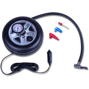 Mini Compresseur Vonroc 12V avec Manomètre - 3 Adaptateurs - 10 Bar Max - Publicité Mini Compresseur Vonroc 12V avec Manomètre - 3 Adaptateurs - 10 Bar Max - Publicité