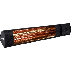 VONROC - Calefactor Infrarrojo - 2000W - 2 Niveles de Calor - Negro - Para Pared o Techo VONROC - Calefactor Infrarrojo - 2000W - 2 Niveles de Calor - Negro - Para Pared o Techo
