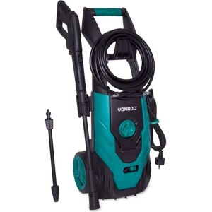 Lavadora de presión Vonroc - 1800W, 140 bar, 420 l/h - Manguera 8m Lavadora de presión Vonroc - 1800W, 140 bar, 420 l/h - Manguera 8m