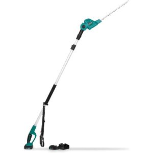 Vonroc Teleskopischer Hecken- und Strauchschneider - 20V, 260cm Reichweite, 2 Akkus inklusive Vonroc Teleskopischer Hecken- und Strauchschneider - 20V, 260cm Reichweite, 2 Akkus inklusive