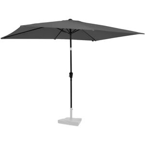 VONROC Zonneparasol Rapallo 200x300cm - Kantelbaar - UV UPF 50+ - Grijs - Inclusief beschermhoes VONROC Zonneparasol Rapallo 200x300cm - Kantelbaar - UV UPF 50+ - Grijs - Inclusief beschermhoes