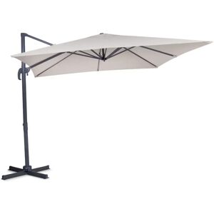 Parasol Premium Pisogne VONROC - Rotatif 360° - Résistant aux UV - Beige - Publicité Parasol Premium Pisogne VONROC - Rotatif 360° - Résistant aux UV - Beige - Publicité