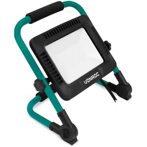 VONROC Luz de trabajo - 50W, Plegable, Inclinable, 120° Ángulo, IP65 VONROC Luz de trabajo - 50W, Plegable, Inclinable, 120° Ángulo, IP65