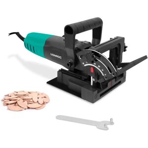 Fresadora de Madera VONROC - 900W, 50 galletas, bolsa de polvo Fresadora de Madera VONROC - 900W, 50 galletas, bolsa de polvo