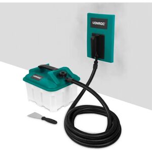 VONROC Vaporizzatore per Carta da Parati - 2300W, 4,5L, Tubo 4m, Raschietto, 2 Piastre a Vapore VONROC Vaporizzatore per Carta da Parati - 2300W, 4,5L, Tubo 4m, Raschietto, 2 Piastre a Vapore