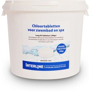 Interline Waterbehandeling - 90 - Langdurige Chloortabletten - Waterbehandeling Interline Waterbehandeling - 90 - Langdurige Chloortabletten - Waterbehandeling