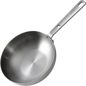 Skottsberg Rostfritt Stål Wok - 28cm, Tri-ply, Induktion Skottsberg Rostfritt Stål Wok - 28cm, Tri-ply, Induktion