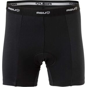Agu Black Sports Shorts with Green95 Chamois - Sportwear Agu Black Sports Shorts with Green95 Chamois - Sportwear
