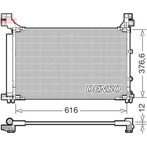 DENSO DCN50133 - Korkealaatuinen Ilmastointikondensaattori Lexusille DENSO DCN50133 - Korkealaatuinen Ilmastointikondensaattori Lexusille